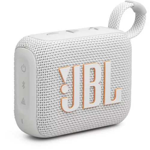 JBL Go 4 WHT fehér hordozható Bluetooth hangszóró