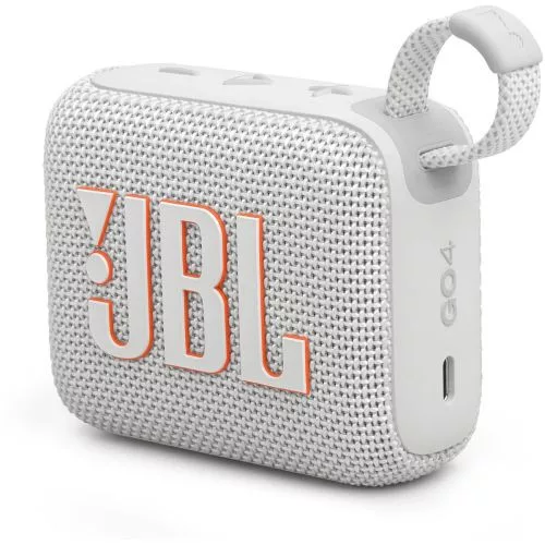 JBL Go 4 WHT fehér hordozható Bluetooth hangszóró
