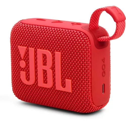 JBL Go 4 RED piros hordozható Bluetooth hangszóró