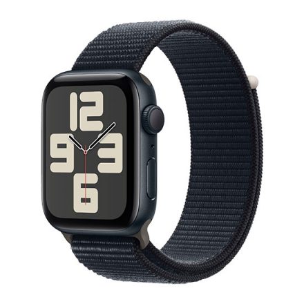 Apple Watch SE (2023) GPS 44mm Carcasă din aluminiu Midnight cu bandă sport - Midnight