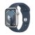 Apple pametna ura Watch Series 9 GPS 41mm Srebrna aluminijasta ohišje s športnim trakom M/L - nevihtno modra