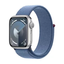   Apple pametni sat Watch Series 9 GPS 41mm Srebrna aluminijska kućište s sportskom narukvicom - Zimsko plava