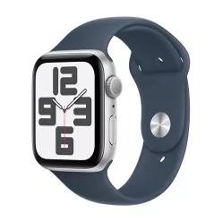   Apple pametni sat Watch SE2 (2023) GPS 44mm Srebrno aluminijsko kućište s sportskom narukvicom M/L - Storm Blue