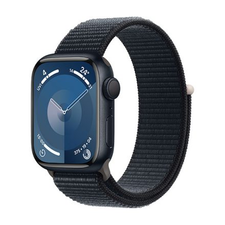 Apple Watch Series 9 GPS 41mm Obudowa aluminiowa w kolorze Midnight z paskiem sportowym - Midnight