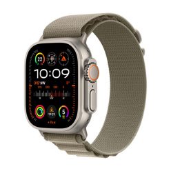   Apple Watch Ultra 2 LTE 49mm Titanium Case with Alpine Loop L - Olive