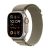 Apple Watch Ultra 2 LTE 49mm Titanium Case with Alpine Loop M - Olive