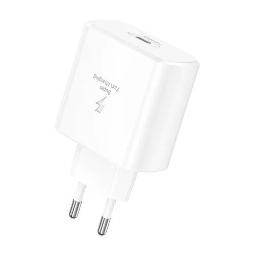 Încărcător de priză Foneng EU62 USB-C 45W + cablu USB-C (alb)