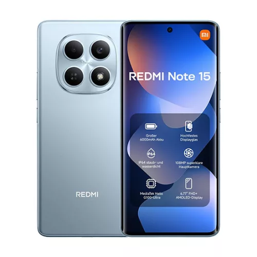 Xiaomi Redmi Note 15 4G Dual Sim 8GB RAM 256GB - Albastru