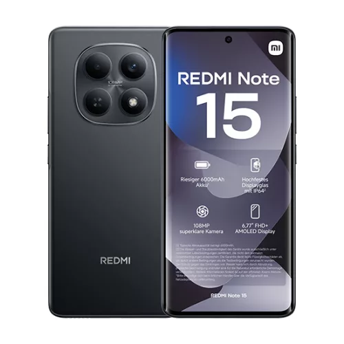 Xiaomi Redmi Note 15 4G Dual Sim 6GB RAM 128GB - Negru