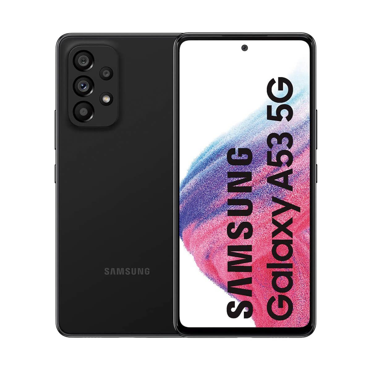 Samsung Galaxy A53 5G (A536) (Črna) 6.5“ DS 1080x2408, 2.4GHz & 2.0GHz, 128GB, 4GB RAM, Android 12, WiFi, BT, 4G, 5G