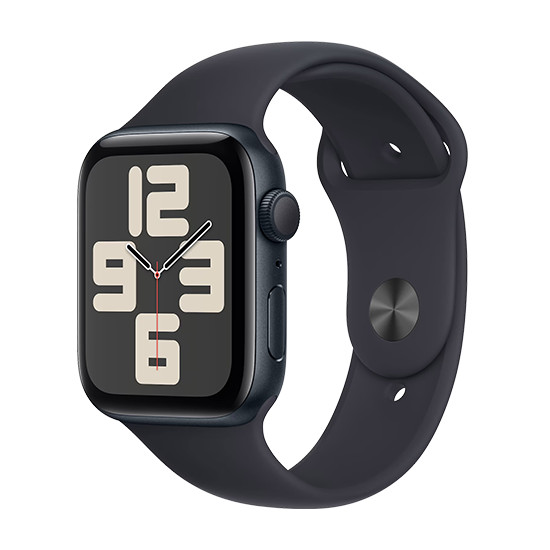 Apple Watch SE (2023) GPS 44mm Midnight aluminijski kućište s sportskom narukvicom M/L - Midnight