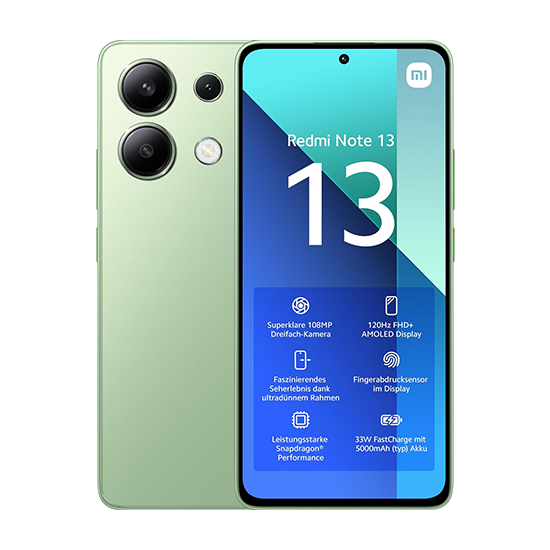 Xiaomi Redmi Note 13 4G 8GB RAM 128GB green